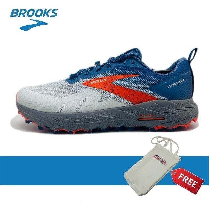 2026 Brooks CASCADIA 17 nam WIDE cắt đi bộ đường dài / đường mòn giày chạy bộ 6U9J QLTS