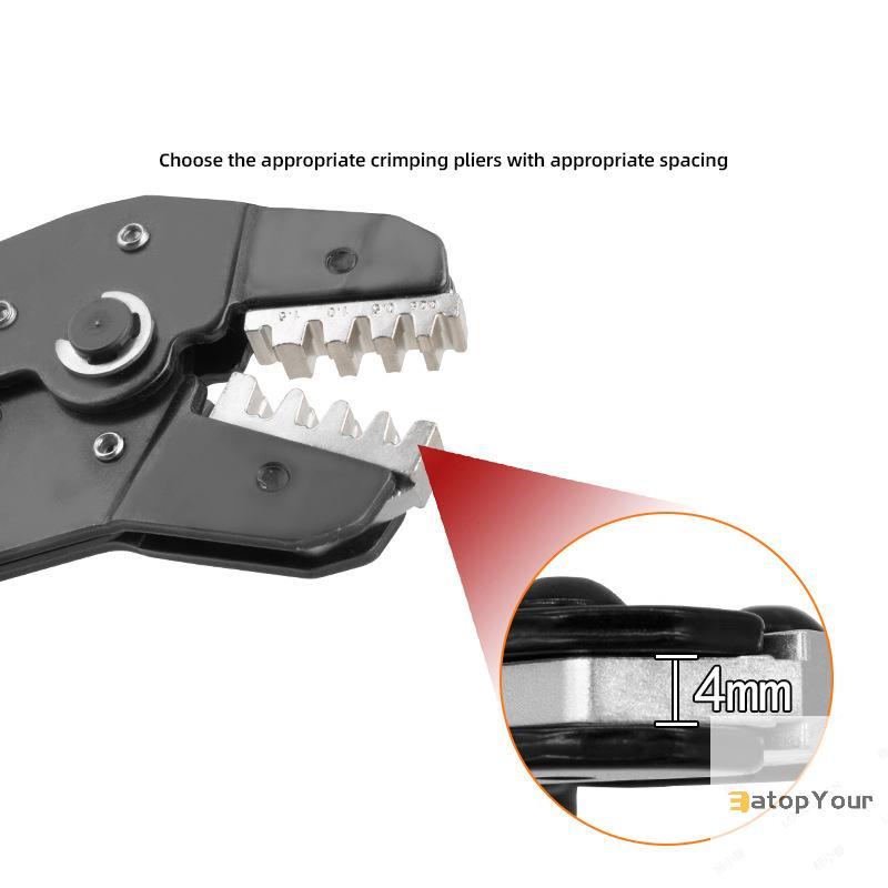 EatopYour SN Crimping Tool Kìm Crimp Jaw 4mm Khe cắm hàm SN-SN-2546B / 02C / 6 / 58B / 58BS / 06WF /