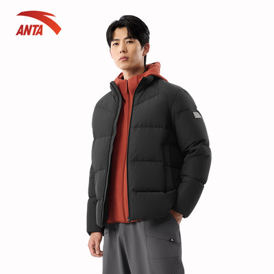 ANTA Áo PHAO nam  Six Degrees Core Down Jacket | Duck Down Warm Stand Collar Cotton 1525D7920