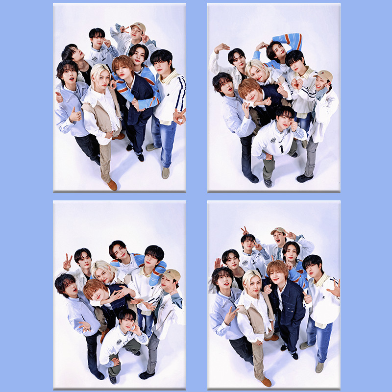 Stray Kids 6th Anniversary Poster Sticker Tập thể Poster dán tường Poster
