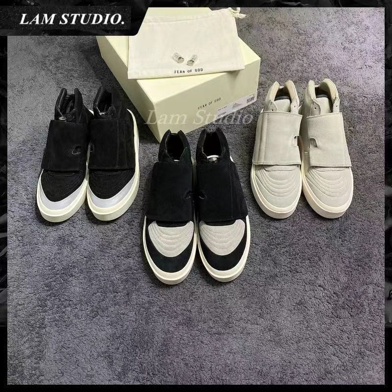 Giày Nam Mùa 6 Velcro Giày Vải Nam FOG Giày Cao Cấp Nam