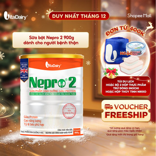  Sữa bột Nepro 2 900g hỗ trợ dinh dưỡng cao dành cho người bệnh thận 