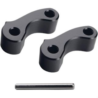 Dewhel Đen 2x Nhôm Cửa Sổ Phía Sau Chốt Bản Lề Trục Cho 95-04 Tacoma 00-06 Tundra Xtracab