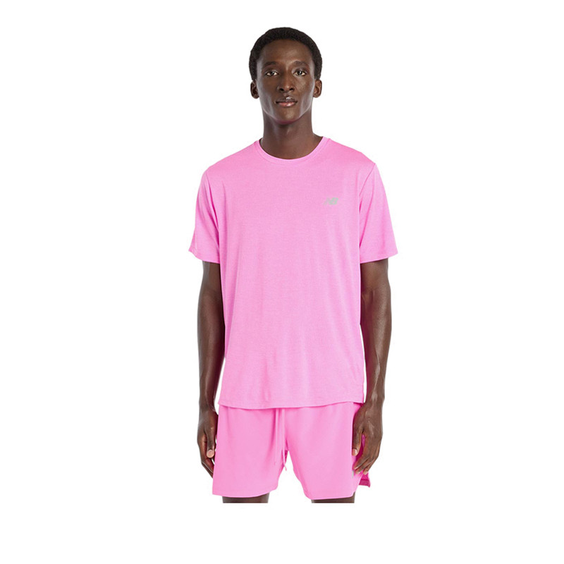 Áo Thun New Balance Athletics Mens - Pink