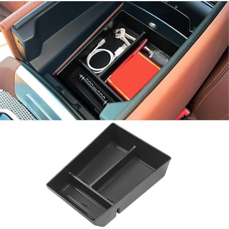 Jaronx Tương thích với BMW X5 G05 / X6 G06 / X7 G07 Bộ sắp xếp bảng điều khiển trung tâm, Hộp đựng k