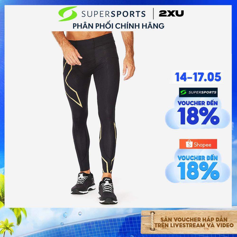 Quần Dài Bó Cơ Nam 2XU Light Speed Compression - Đen - MA5305b-BLK/GRF