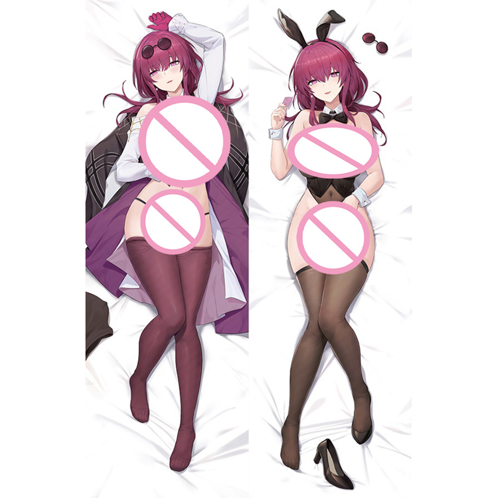 Anime Bunny Girl Kafka Body Dakimakura Vỏ Gối Hoạt Hình In Hai Mặt Honkai: Star Rail Acheron Otaku Đ