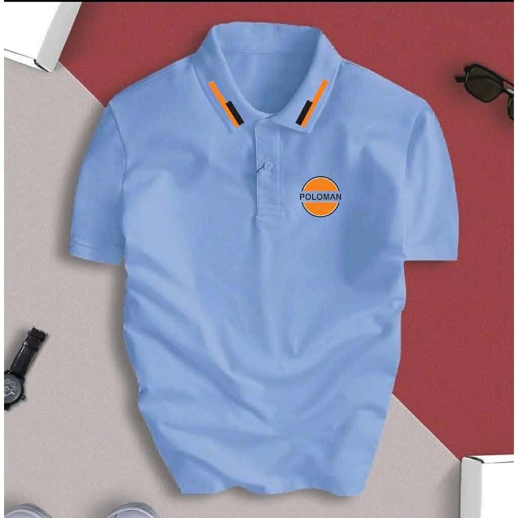 ÁO POLOMAN VẢI THUN CÁ SẤU POLY L06