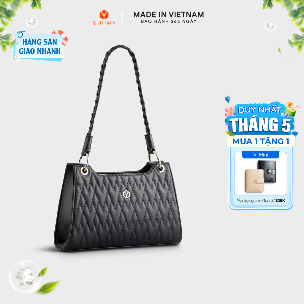 Túi Yuumy (Thời trang nữ kiểu dáng sang trọng - Túi đeo vai da Seasand YN223)