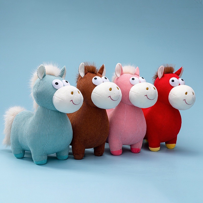 [2026 Sản phẩm mới Năm con ngựa Linh vật Đồ chơi sang trọng Búp bê Pony Doll 2026 Cung hoàng đạo Côn