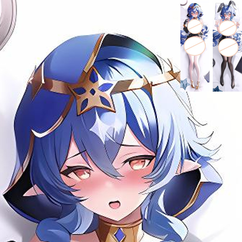 Vỏ gối in 2 mặt Dakimakura Genshin Impact Layla Waifu