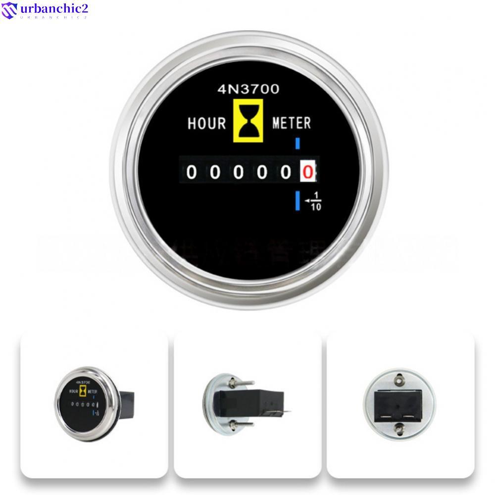 52MM Operating Hours Timer 4N3700 for Excavator Loader and Agriculture Equipment