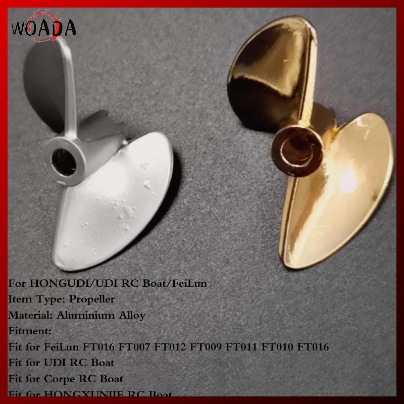 Cánh quạt 2 cánh quạt RC WOADA 35mm cho thuyền RC HONGUDI / UDI / FeiLun FT016 FT007 FT012 FT009 FT0