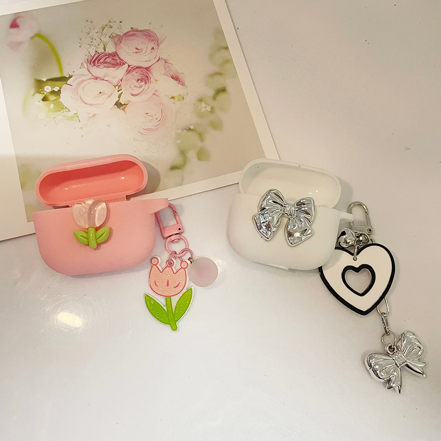 Tình Yêu / Hoa Tai Nghe Dành Cho Beats Studio / Solo Buds Case Silicone hearphone box Cho Beats Solo