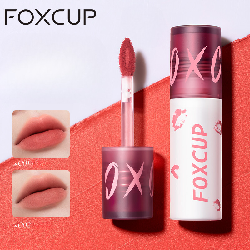 FOXCUP Son bóng môi Lì Nhung Lâu Trôi Tự Nhiên