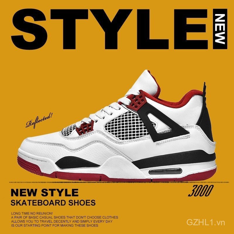 Khuyến mãi Aj4 thể thao bóng rổ chống trơn trượt, bền, phù hợp tập luyện ngoài trời - YN0M FDBS