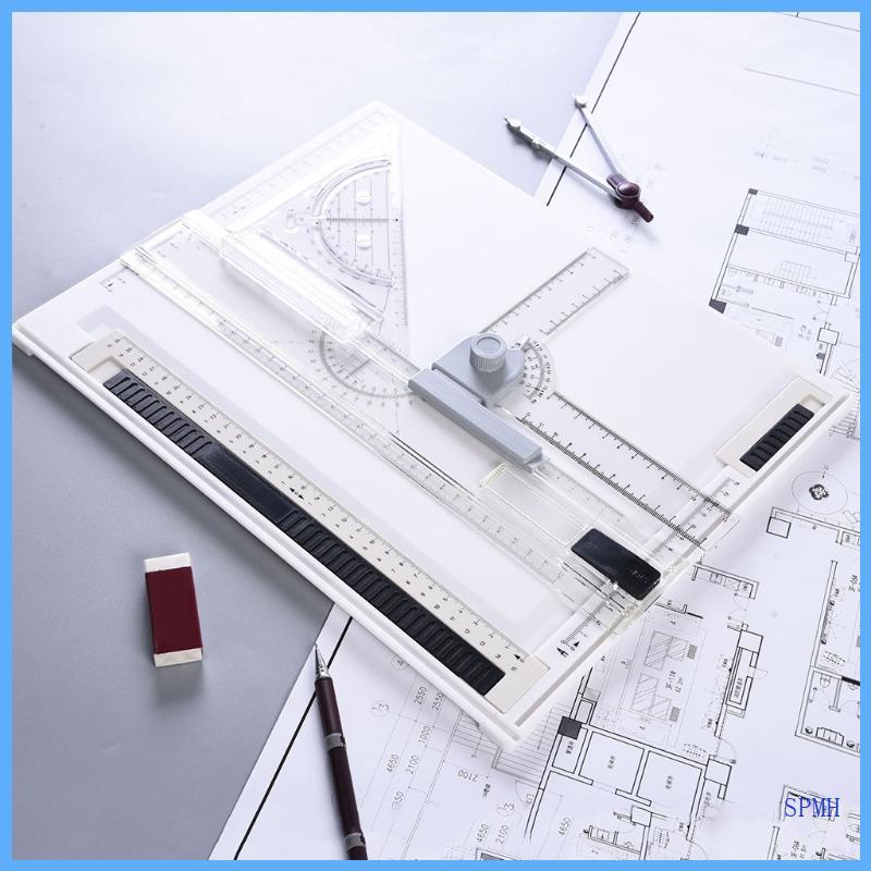 Bộ bảng vẽ Super A4 Bảng vẽ A4 Hệ thống đo lường có thể điều chỉnh