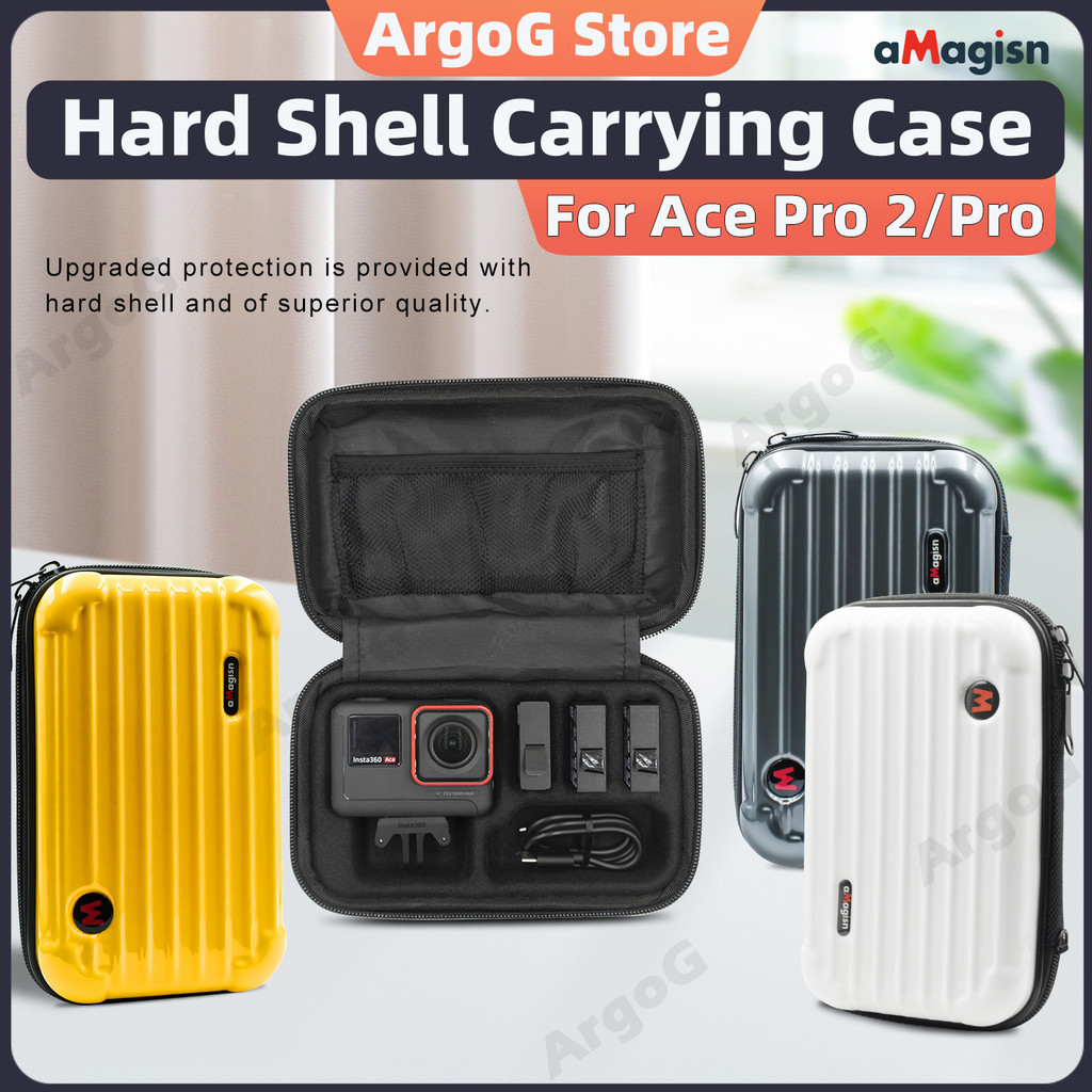 aMagisn Túi Đựng Mini cho Insta360 Ace Pro 2/Ace Vỏ Cứng Phụ Kiện Ace Pro 2