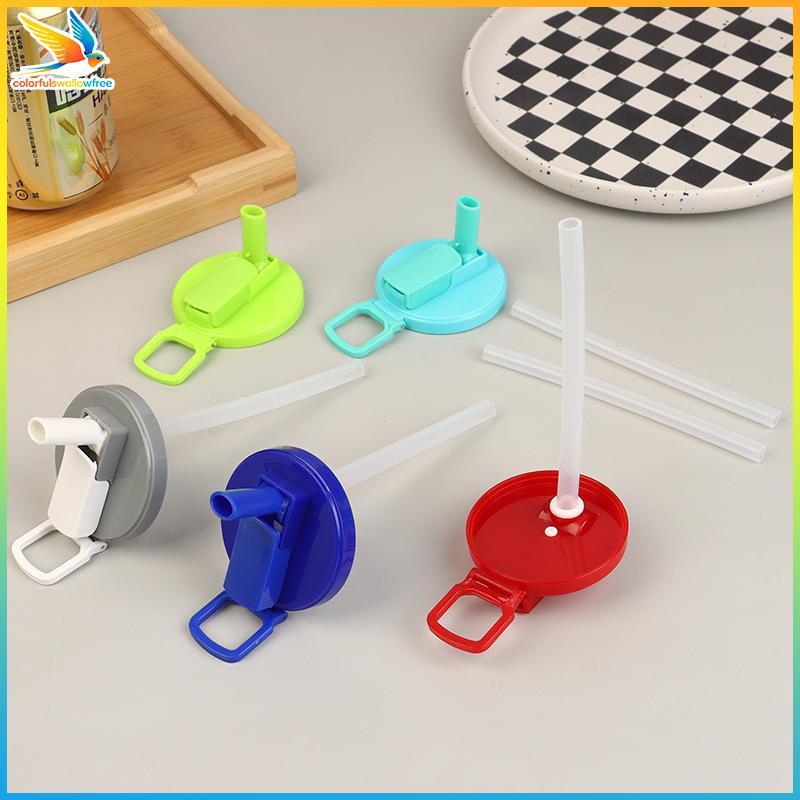 Colourswallowfree Soda Có Thể Nắp Ống Hút Silicon Có Thể Bao Da Cho Soda Bpa-free Có Thể Tái Sử Dụng