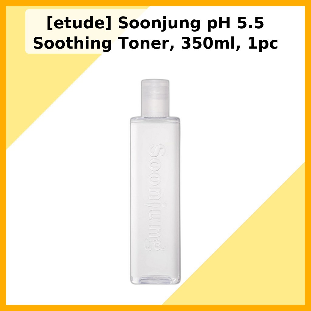 [etude] Mực làm dịu Soonjung pH 5.5, 350ml, 1 cái / Mực Hàn Quốc / Công thức pH 5.5 / Chính hãng 100