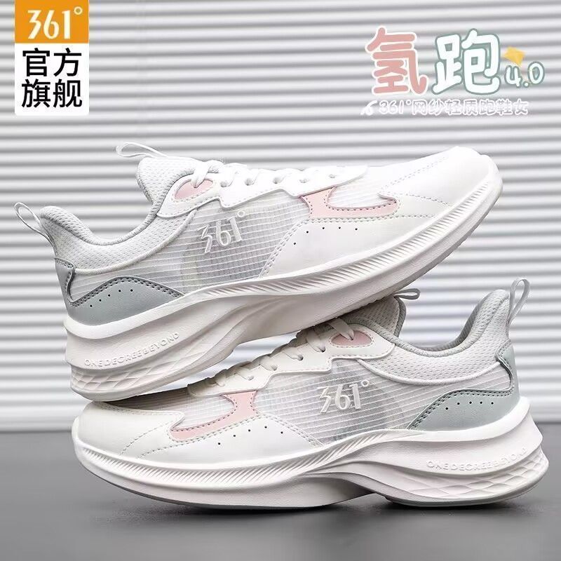 【361°] Giày Nữ Phong Cách Mới Hydrogen Chạy Bộ Giày Thể Thao Mùa Hè 2026 Lưới Phong Cách Mỏng Giày T