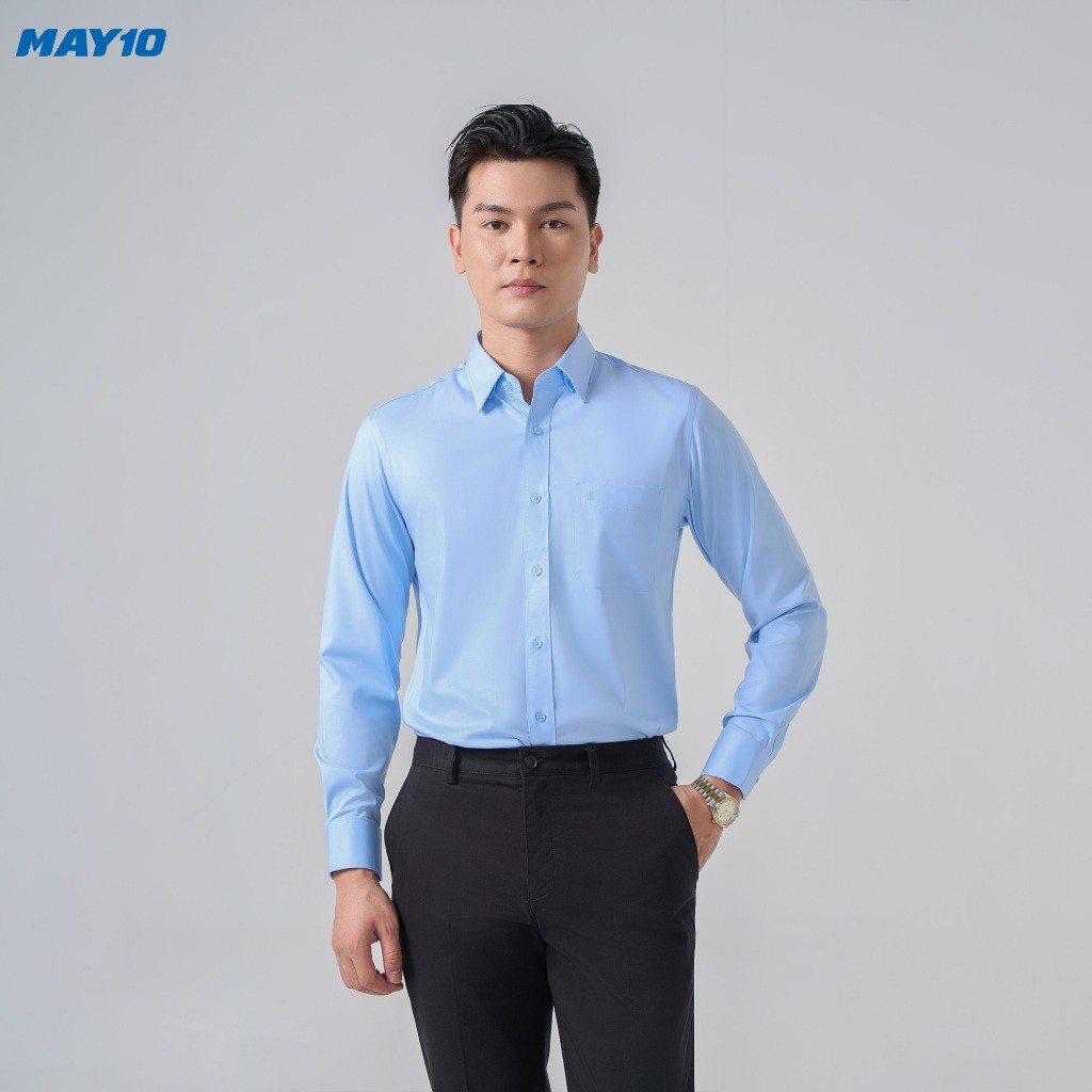 Áo Sơ mi nam dài tay May 10 form RegularFit mã 010125281 AM167
