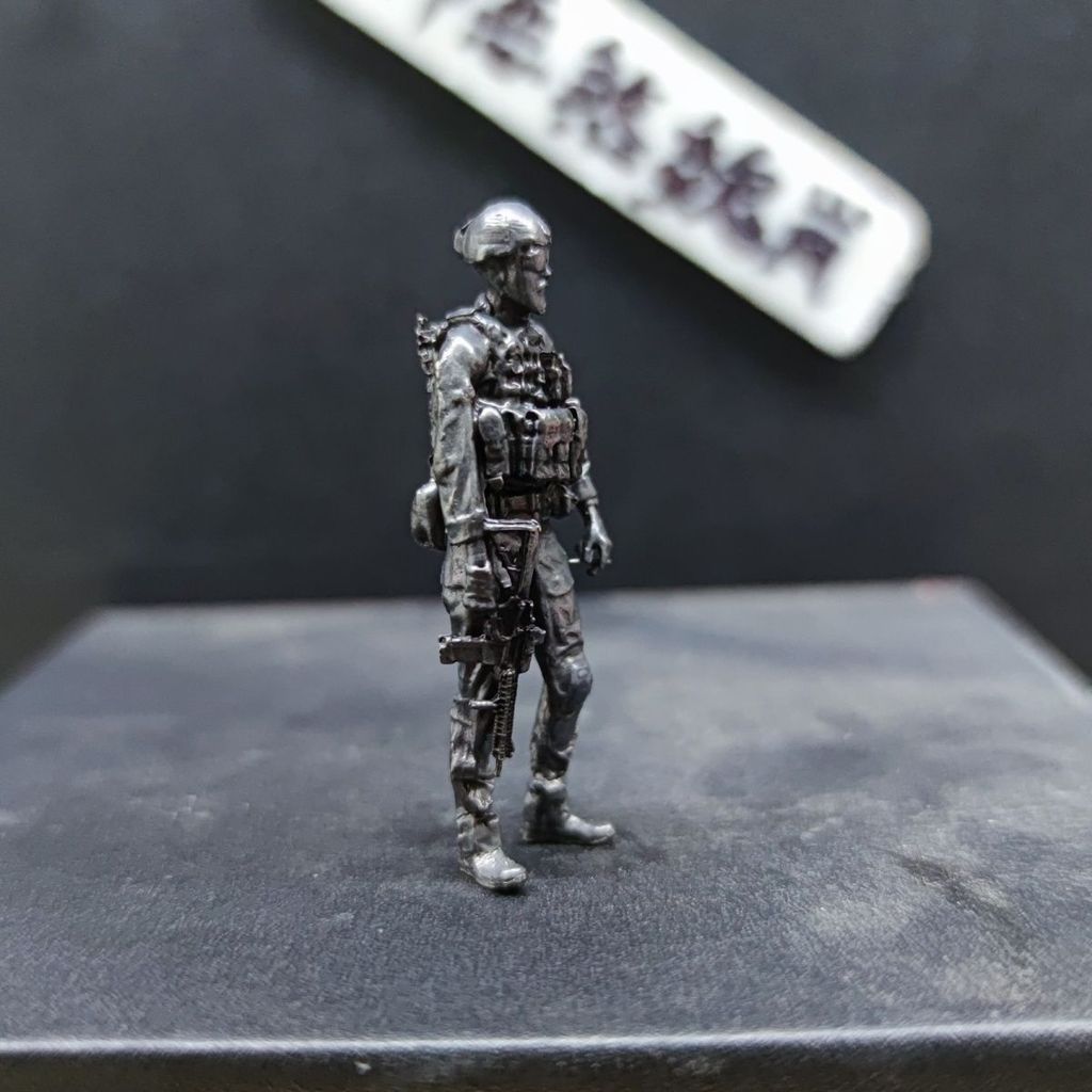 Đồng Nguyên Chất Đau Khổ 1 / 35 Người Lính Mô Hình Hiện Đại Mỹ Quân Đội Chiến Binh Trắng Mẫu Hình K5