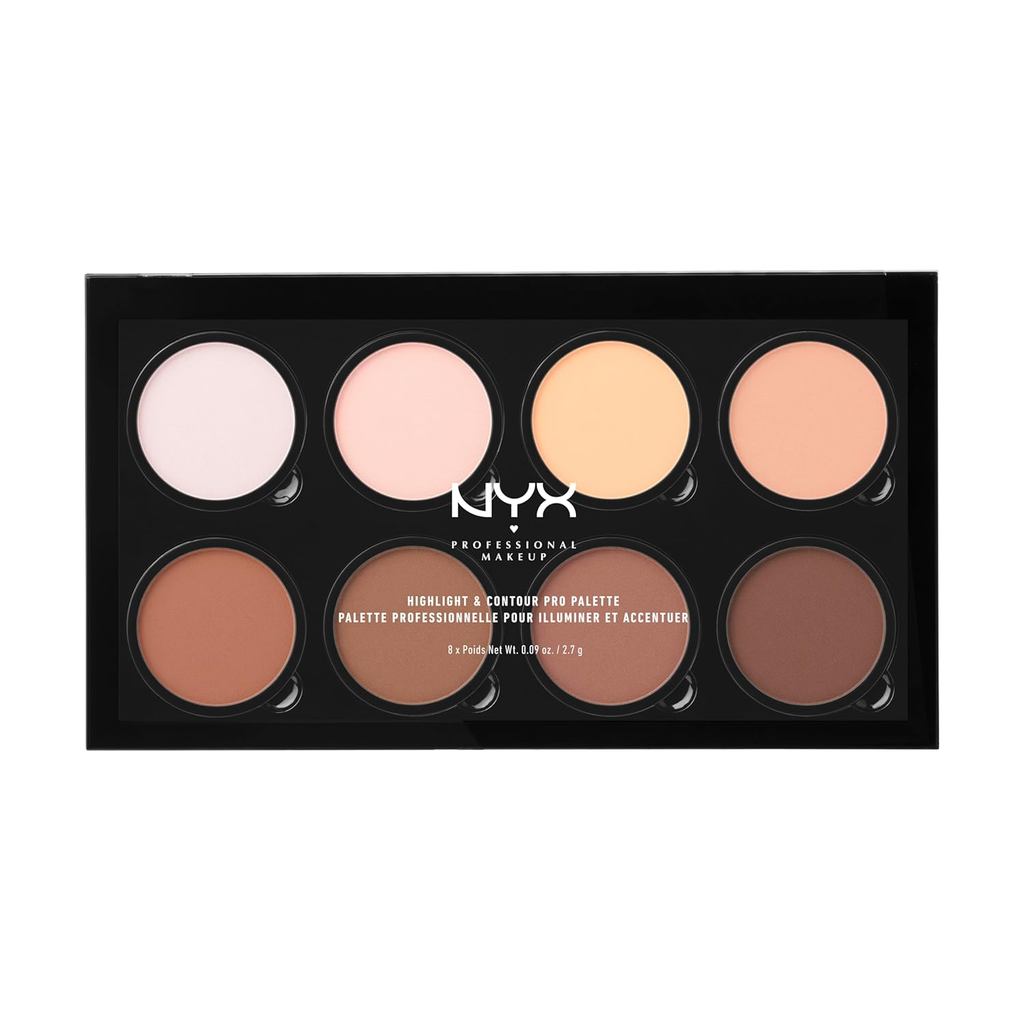 Bảng điểm trang điểm chuyên nghiệp NYX Highlight & Contour Pro PMNE