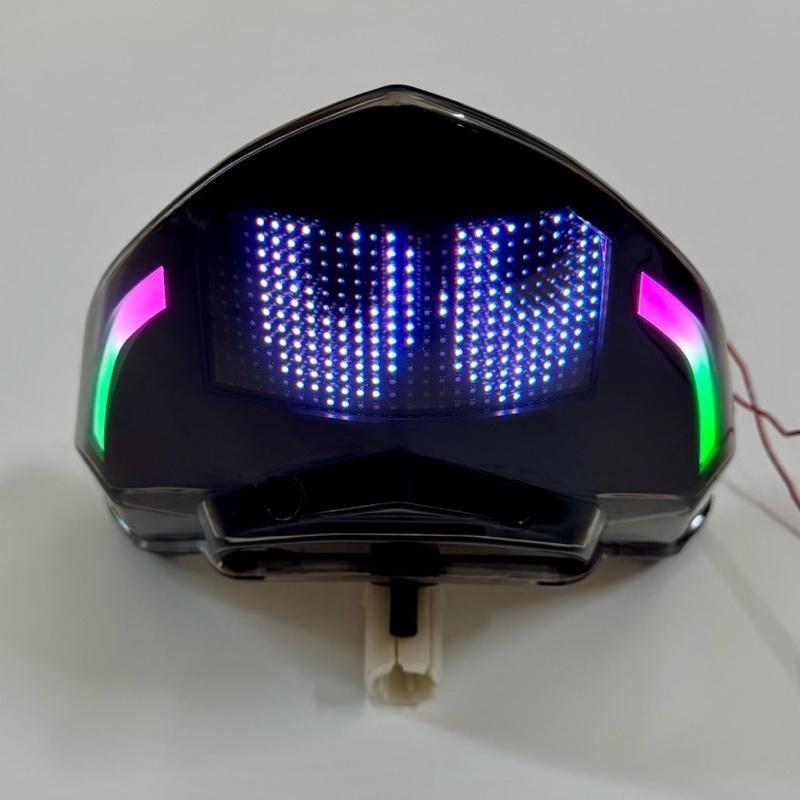 Đèn hậu wave A 110cc ( đời 2017 đến 2026 ) audi A11 Pro + Bảng LED đổi được màu qua app