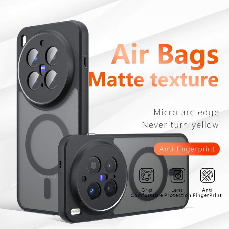 Ốp điện thoại chống sốc bảo vệ chống rơi trong suốt cho VIVO X300 X300 Pro Ốp điện thoại sạc không d