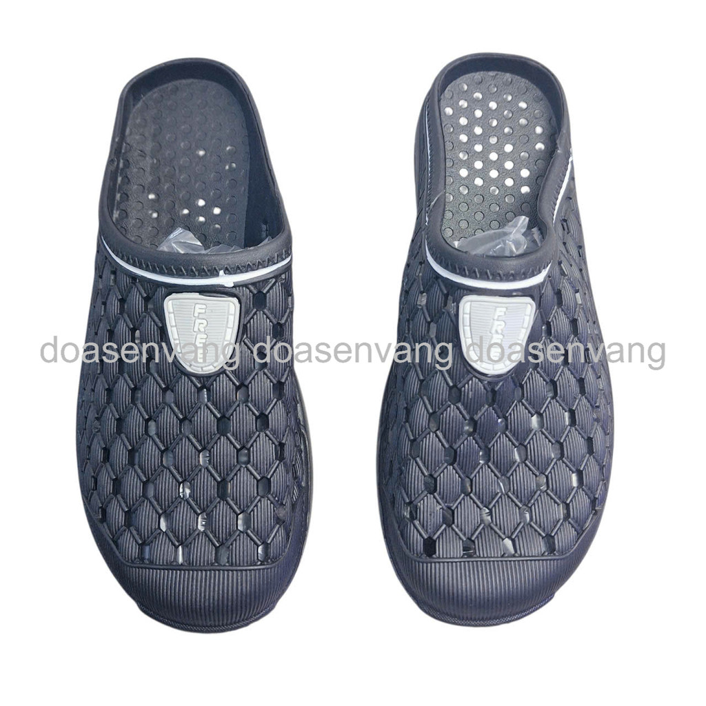 [ SỤC NAM 40-44 ] Dép sục nhựa dẻo bít mũi nam nữ có lỗ thoáng khí chất liệu PVC êm chân