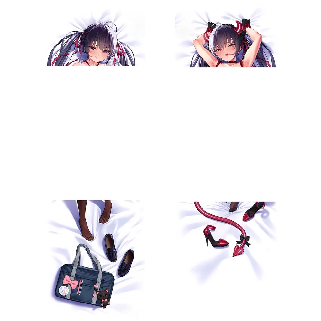 Succubus Anime Dakimakura Dakimakura Vỏ Gối Anime Trò Chơi Ôm Thân Gối Bao