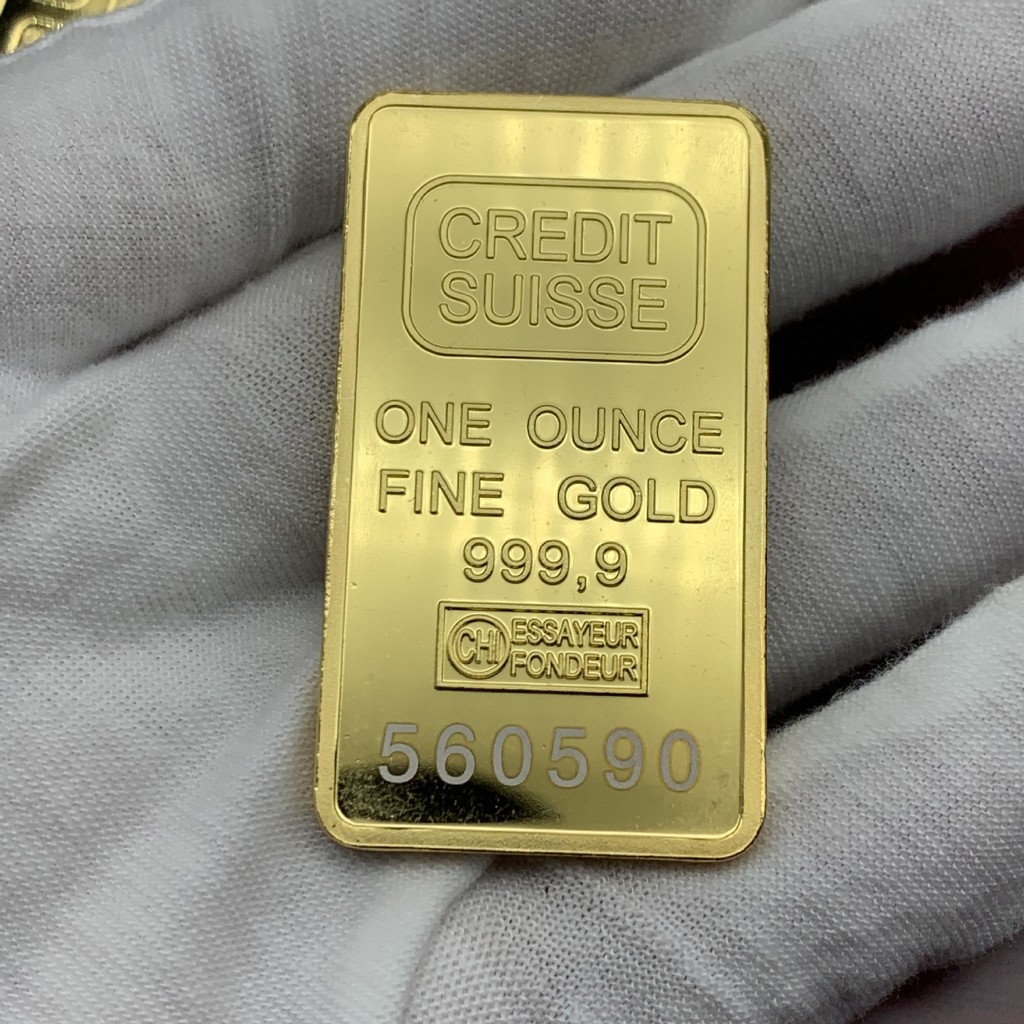 Ngân hàng Thụy Sĩ Thanh Vàng Kỷ Niệm Đồng Xu 1 Ounce Đồng Xu Vàng Ngoài Hành Tinh Đồng Xu Ngoại tệ B