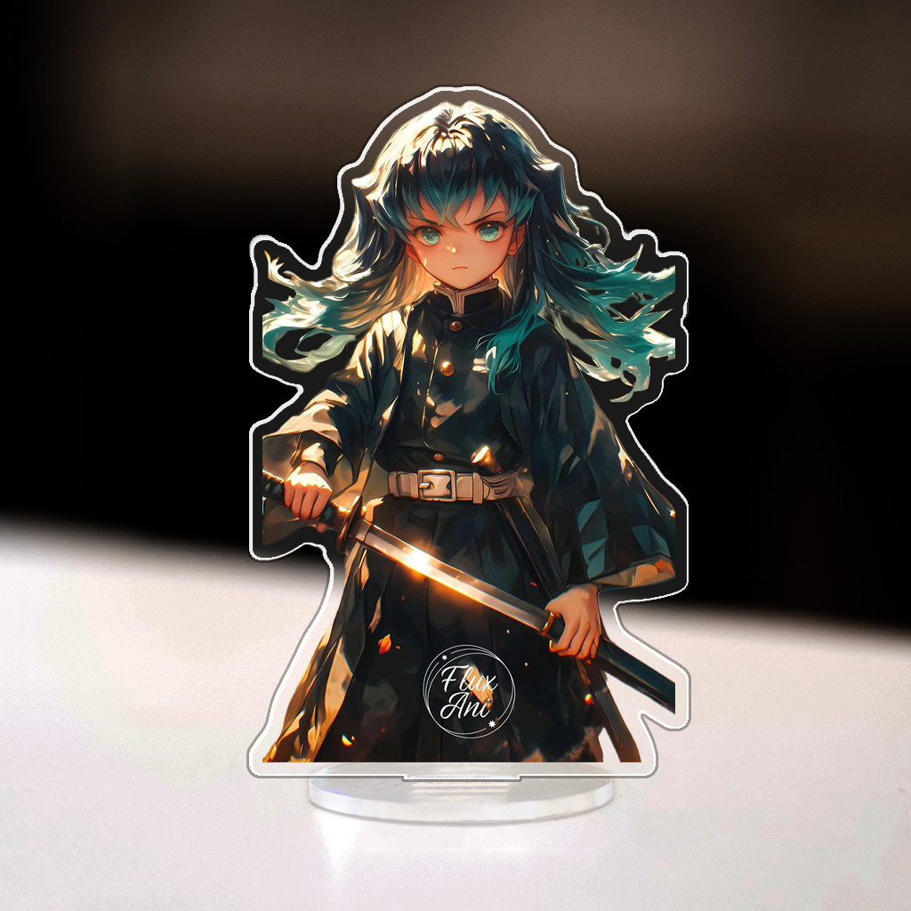 Standee, Móc Khoá, Tranh Kính Muichiro TokitoDemon Slayer Kimetsu no Yaiba quà tặng bạn bè