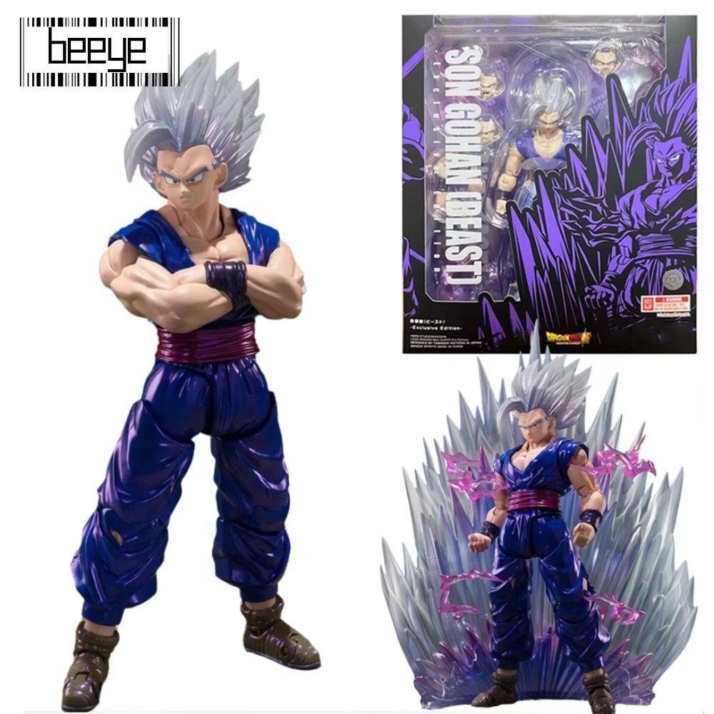 BEEYE Son Gohan BEAST Hình, Kích Thước 17cm PVC Dragon Ball Anime Nhân Vật Hành Động, Quà Tặng Trẻ E