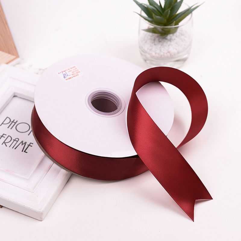 Rượu Vang Ruy Băng Ruy Băng Ruy Băng Ruy Băng Trang Trí Thủ Công Bánh Bó Hoa Bao Bì Ruy Băng Đỏ logo