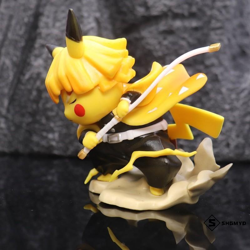 SHGMYD > 1 Chiếc Xe Trang Trí Ghostblade Pikachu Cosplay Vợ Tôi Shanyi Anime Thunderbolt Flash Handm