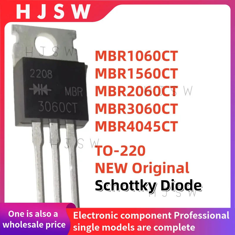 5 Chiếc MBR1060CT MBR1060 MBR2060CT MBR2060 MBR1560CT MBR1560 MBR3060CT MBR3060 MBR4045CT MBR4045CT 