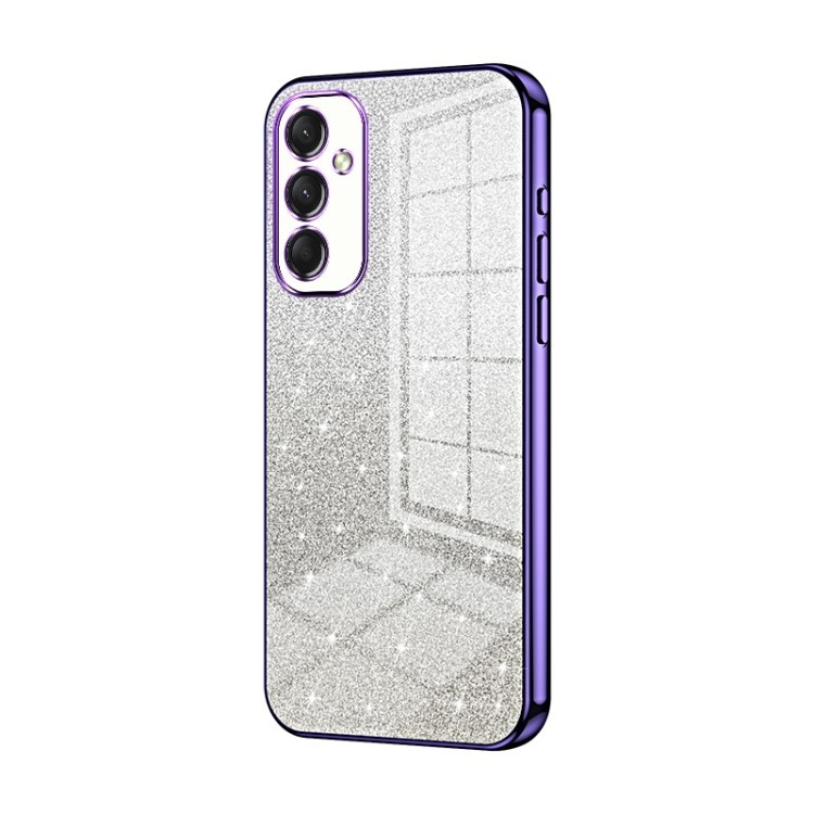 Để giao hàng Ốp điện thoại mạ điện dạng bột lấp lánh Gradient cho Samsung Galaxy A57 5G / Samsung Ga