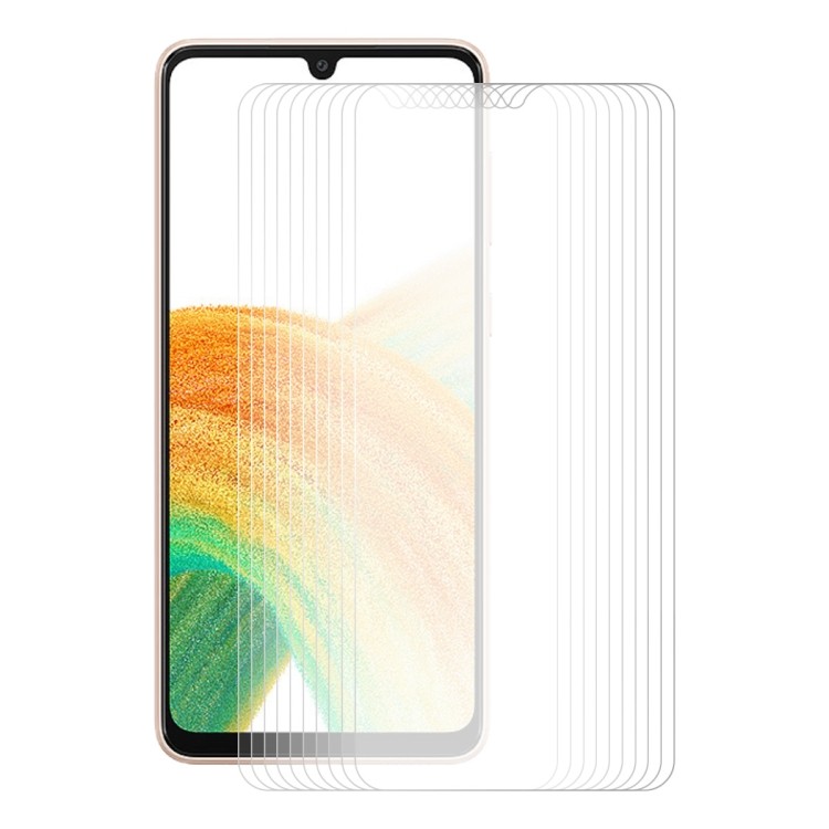 10 CÁI Dành Cho Samsung Galaxy A33 5G ENKAY 0.26mm 9H 2.5D Kính Cường Lực Cho Samsung Galaxy A33 5G 