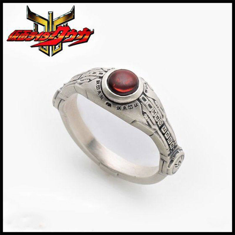 2026 Phong Cách Mới Kamen Rider Kuuga Kuuga Aguru Nhẫn Bạc Không Phai Màu Nam Nữ Mở Nhẫn20260513