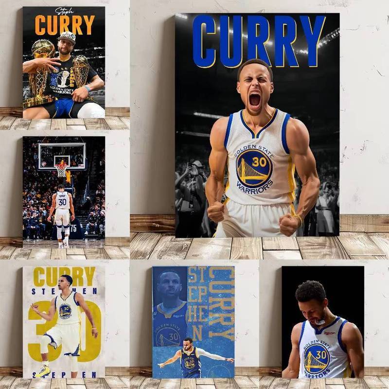 S-Stephen Super Star C-Curry Anime HD Poster For Bar Living Room Decor
