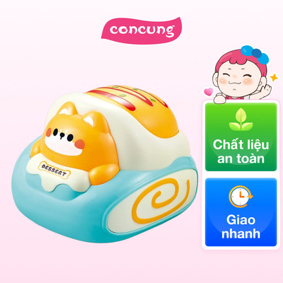 Xe hoạt hình mini nhấn đầu chạy trớn YN674425 C512 (Cam)