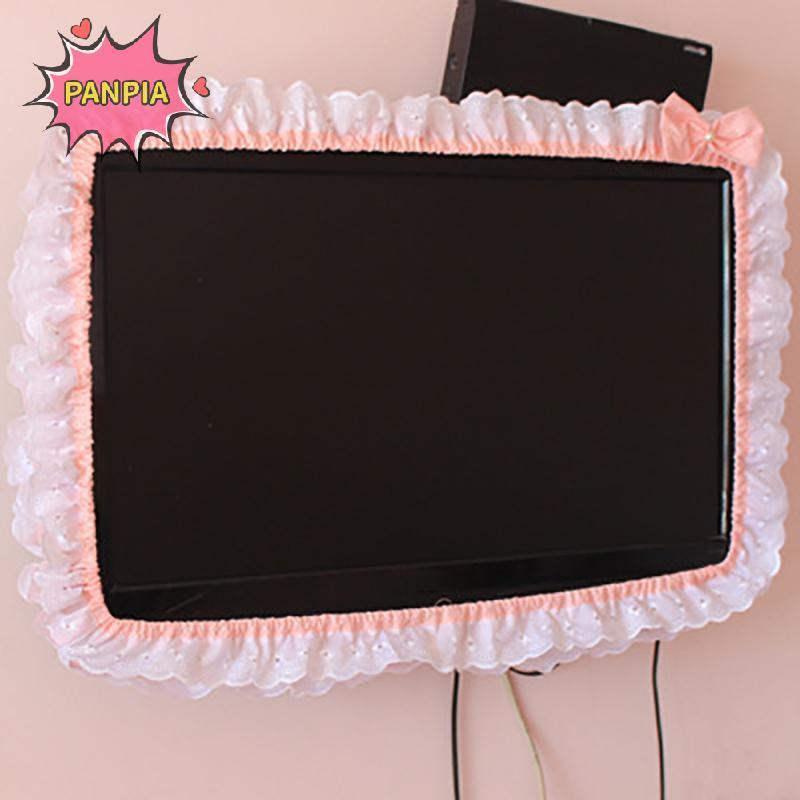 [PNPIA] Phong Cách Cổ Tích 24-38INCH TV Che Bụi Màn Hình Bảo Vệ Dính Treo Tường Để Bàn Màn Hình Cong