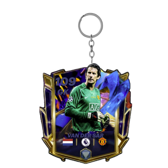 VAN DER SAR CARD Keychain