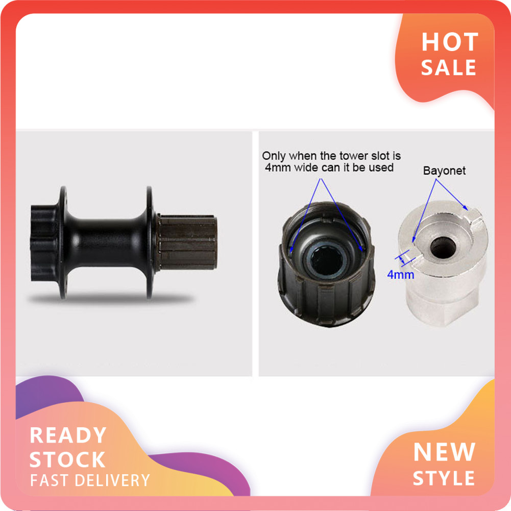 DM- Xe đạp bằng thép không gỉ Freehub Body Remover Bike Hubs Lắp đặt công cụ tháo rời