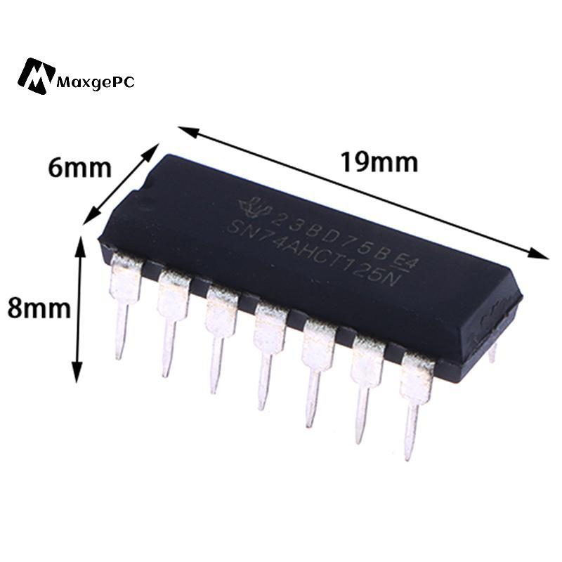 [Max-t] 5 Cái / lốc SN74AHCT125N 74AHCT125 74AHCT125N Chip Logic DIP-14 nội tuyến mới