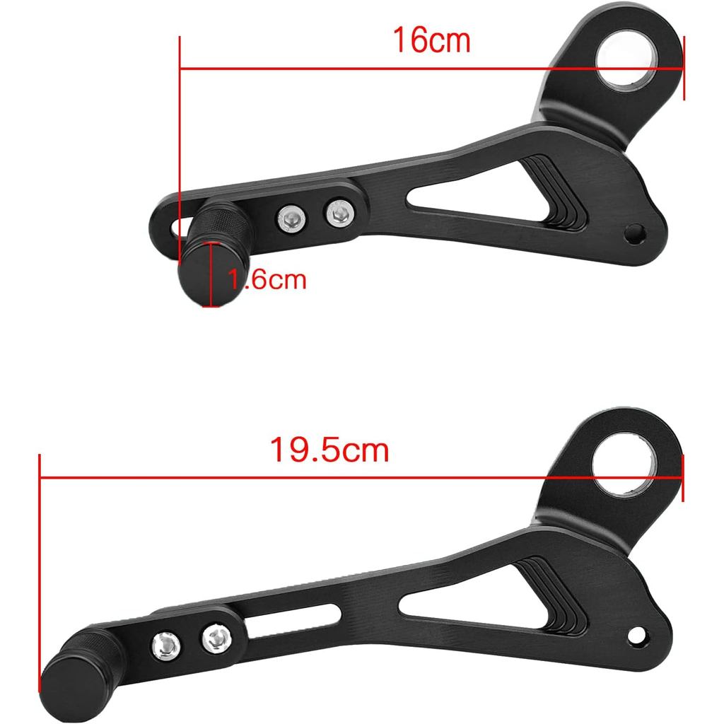 Phụ Kiện Xe Máy Có Thể Điều Chỉnh Bàn Đạp Ngón Chân Chốt Bánh Răng Trái Cần Số Tương Thích Với Kawas