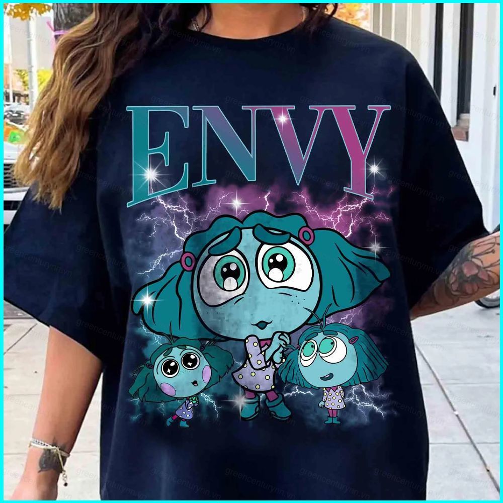 Áo thun GN Inside Out SADNESS ENVY ANXIETY BINGBONG áo thun ngắn tay NG