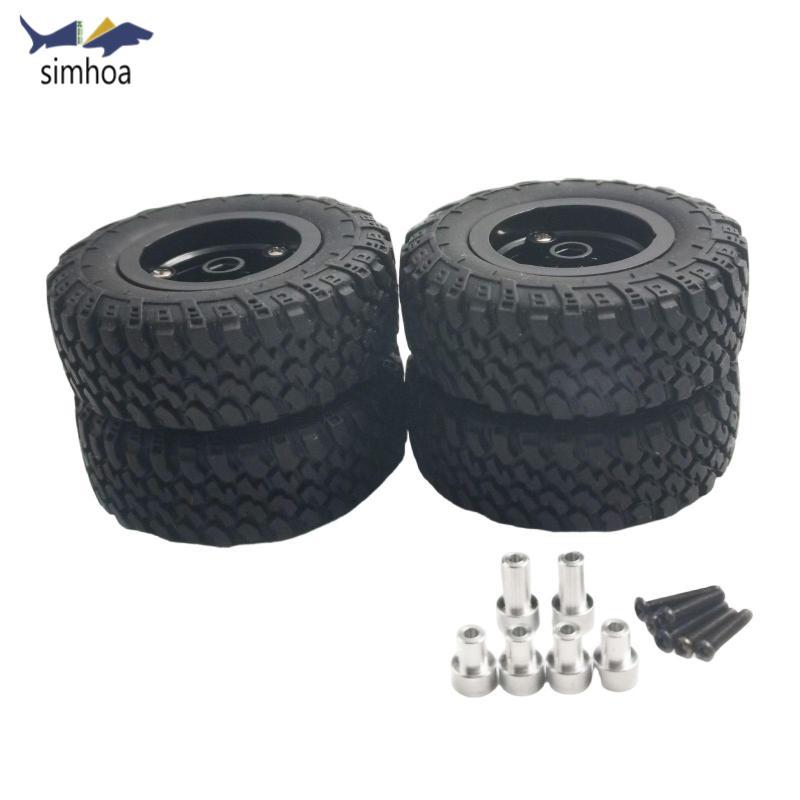 Simhoa 1 / 12Scale RC Xe Nâng Cấp Bộ 4 Lốp 74mm Cho MN82 MN82S Có Bài Nâng Cơ Thể
